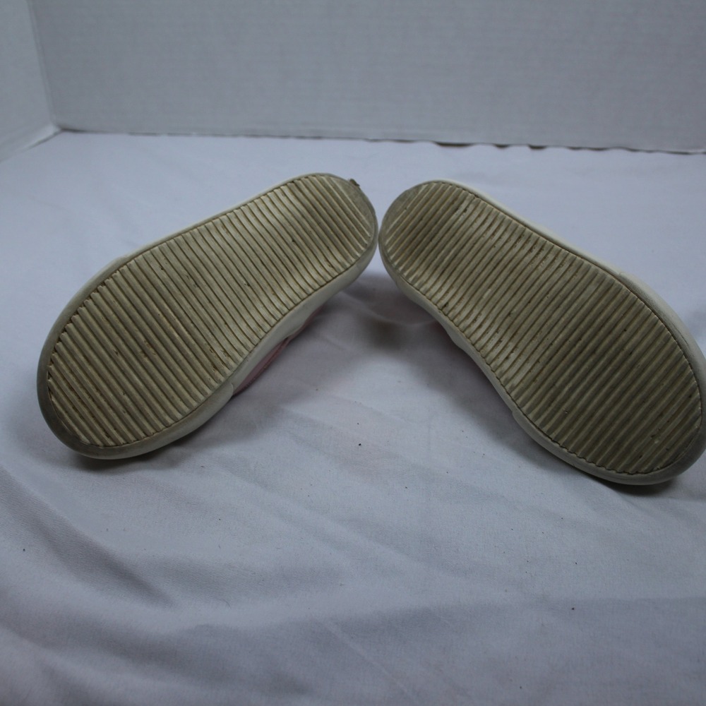 Old‎ Navy Toddler Girls Pink Glitter Heart Slip On Sneakers Size 9 - Picture 6 of 8